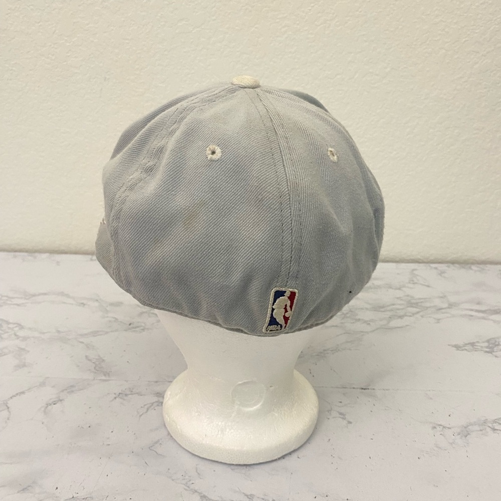 VINTAGE Adidas Nba San Antonio spurs Fitted Hat Mens S/M Basketball Throwback - Picture 3 of 7